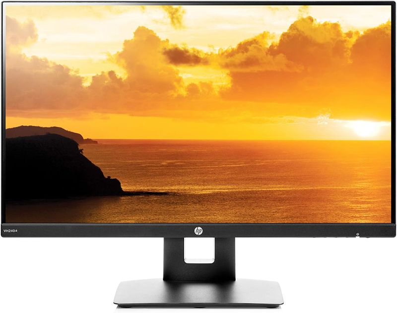 Photo 1 of HP VH240a 23.8-Inch Full HD 1080p IPS LED Monitor