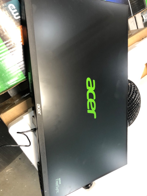 Photo 2 of Acer SB242Y EBI 23.8" Full HD (1920 x 1080) IPS Zero-Frame Gaming Office Monitor | AMD FreeSync Technology Ultra-Thin Stylish Design 100Hz 1ms (VRB) Low Blue Light Tilt HDMI & VGA Ports
