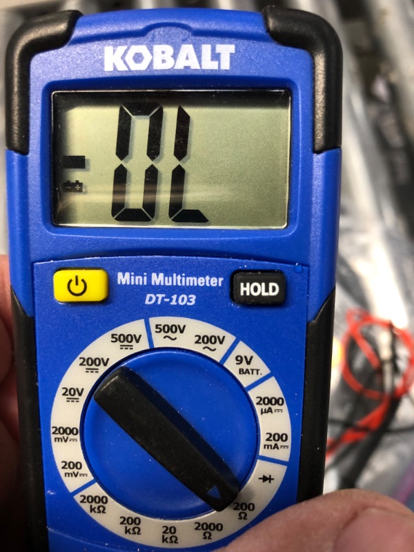 Photo 2 of Kobalt Digital Multimeter 0.2 Amp 500V-Volt
