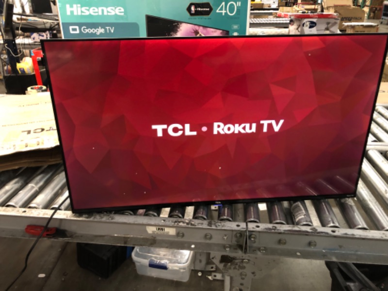 Photo 2 of TCL 40-Inch Class S3 1080p LED Smart TV with Roku TV (40S350R, 2023 Model), Compatible with Alexa, Google Assistant, and Apple HomeKit Compatibility, Streaming FHD Television,Black
