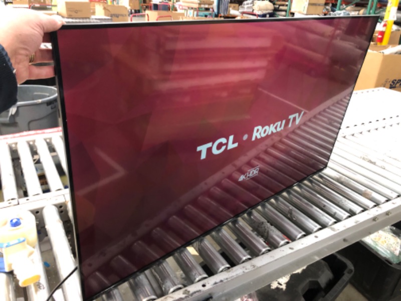 Photo 2 of TCL 50-Inch Class S4 4K LED Smart TV with Roku TV (50S450R, 2023 Model), Dolby Vision, HDR, Dolby Atmos, Works with Alexa, Google Assistant and Apple HomeKit Compatibility, Streaming UHD Television 50 inches