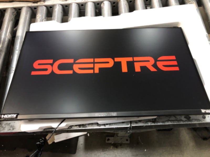 Photo 3 of Sceptre 27-inch IPS Gaming Monitor up to 165Hz DisplayPort HDMI 300 Lux Build-in Speakers, Machine Black (E278B-FPT168)