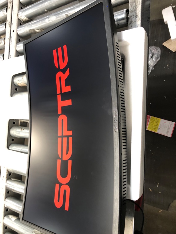 Photo 2 of Sceptre 27" Curved 75Hz LED Monitor HDMI VGA Build-in Speakers, Edge-Less Metal Black 2019 (C275W-1920RN)