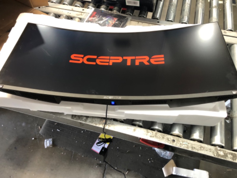 Photo 4 of Sceptre 34-Inch Curved Ultrawide WQHD Monitor 3440 x 1440 R1500 up to 165Hz DisplayPort x2 99% sRGB 1ms Picture by Picture, Machine Black 2023 (C345B-QUT168)