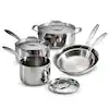Photo 1 of 
Tramontina
Gourmet Tri-Ply Clad 8-Piece Stainless Steel Cookware Set