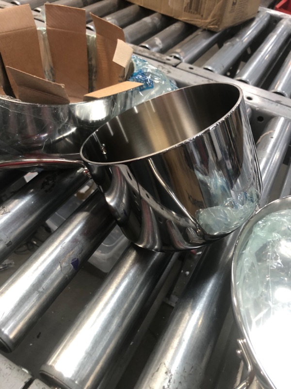 Photo 1 of 
Tramontina
Gourmet Tri-Ply Clad 8-Piece Stainless Steel Cookware Set