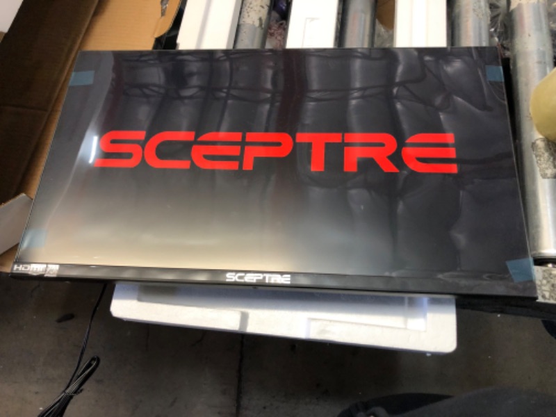 Photo 4 of Sceptre 22 inch 75Hz 1080P LED Monitor 99% sRGB HDMI X2 VGA Build-In Speakers, Machine Black (E225W-19203R series)
