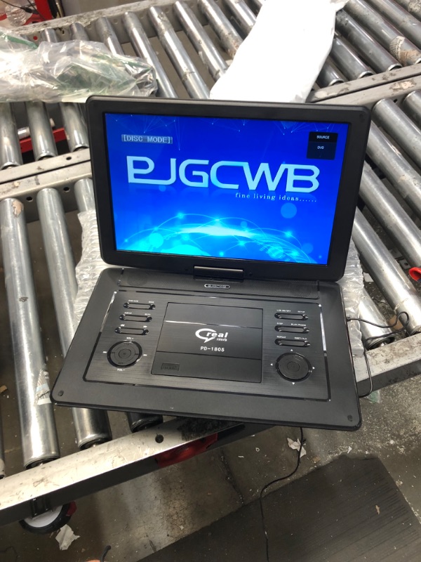 Photo 2 of PJGCWB 17.9" Portable DVD Player with 15.6" Large HD Screen,High Volume Speaker,with Extra Carrying Bag,Black……