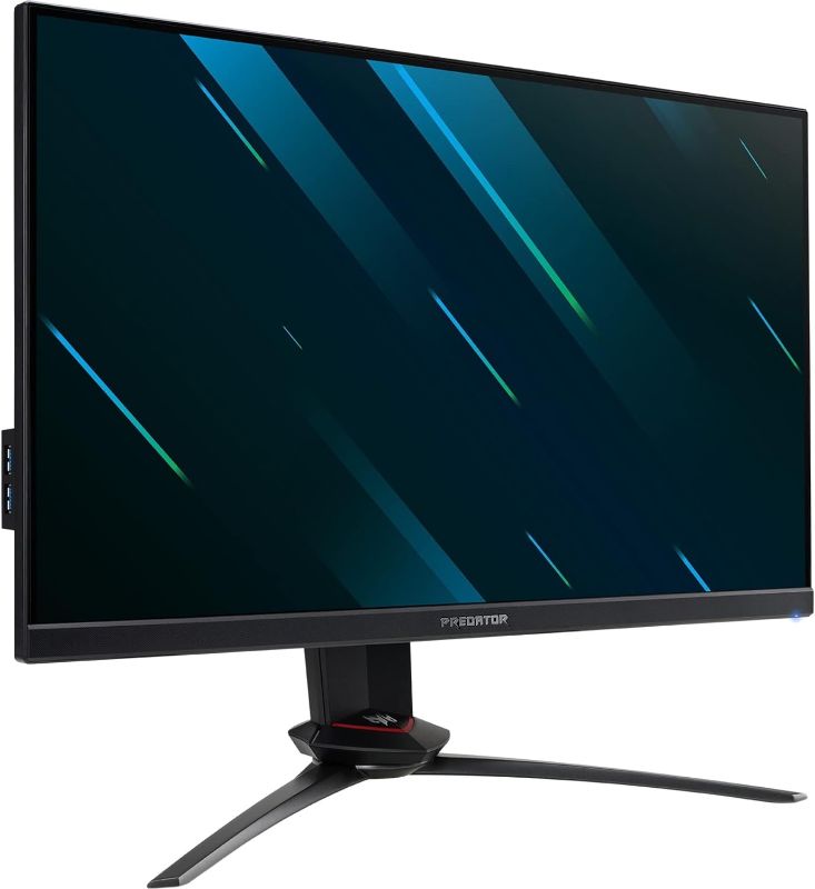 Photo 1 of Acer Predator XB253Q Gpbmiiprzx 24.5" FHD (1920 x 1080) IPS NVIDIA G-SYNC Compatible Gaming Monitor,VESA Certified DisplayHDR400, Up to 0.9ms(G to G),144Hz,99% sRGB(1 x Display Port & 2 x HDMI),Black
