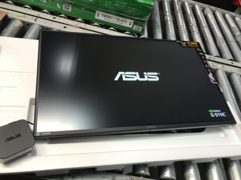 Photo 1 of ASUS TUF Gaming 27" 2K HDR Gaming Monitor (VG27AQ) - QHD (2560 x 1440), 165Hz (Supports 144Hz), 1ms, Extreme Low Motion Blur, Speaker, G-SYNC Compatible, VESA Mountable, DisplayPort, HDMI ,Black 27" IPS QHD 1ms 165Hz G-SYNC Monitor