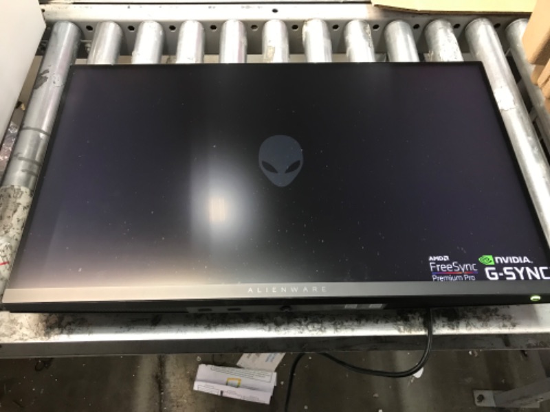 Photo 4 of Alienware AW2724DM Gaming Monitor - 27" QHD 180Hz w Overclock, AMD FreeSync Premium Pro, NVIDIA G-SYNC, VESA Display - Black,Black/Silver
