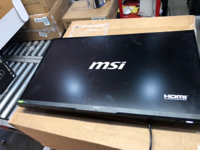 Photo 2 of MSI Full QHD Anti-Glare 1ms 2560 x 1440 175Hz Refresh Rate HDR Ready USB/DP/HDMI 31.5” Monitor (Optix MPG321QRF-QD)
