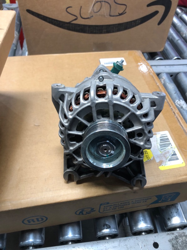 Photo 2 of Bosch AL7608X Premium 100% Remanufactured Alternator - Compatible With Select Ford F-150, F-150 Heritage; Lincoln Mark LT; 110 Amp