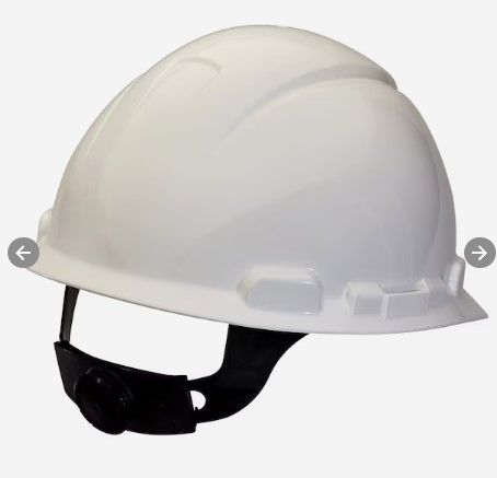 Photo 1 of 3M White Hard Hat
