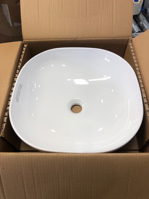 Photo 1 of 17" CERAMIC SINK WHITE 