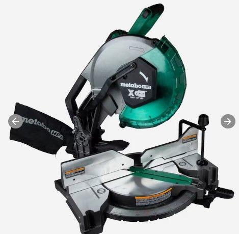 Photo 1 of **NONREFUNDABLE**FOR PARTS OR REPAIR**SEE NOTES**
Metabo HPT 12-in Dual Bevel Compound Corded Miter Saw
