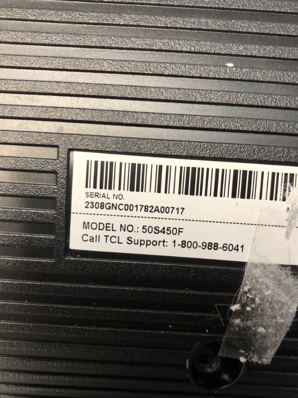 Photo 3 of TCL 50-Inch Class S4 4K LED Smart TV with Fire TV (50S450F, 2023 Model), Dolby Vision HDR, Dolby Atmos, Alexa Built-in, Apple Airplay Compatibility, Streaming UHD Television, Black 50 inches