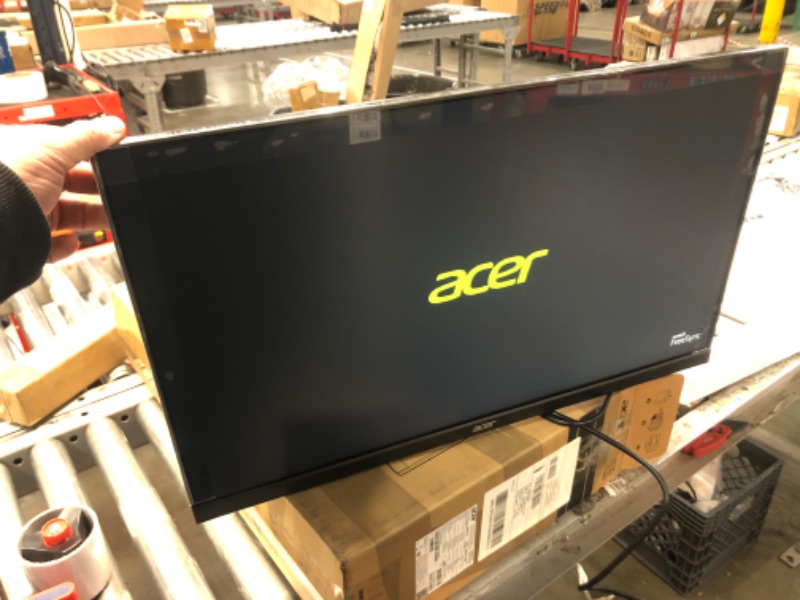 Photo 4 of Acer KB272 Hbi 27" Full HD (1920 x 1080) Zero-Frame Gaming Office Monitor | AMD FreeSync Technology | 100Hz | 1ms (VRB) | Low Blue Light | Tilt | HDMI & VGA Ports,Black
