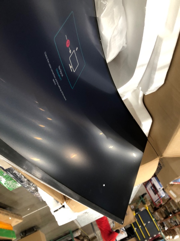 Photo 2 of SAMSUNG 49” Odyssey G9 Gaming Monitor, 1000R Curved Screen, QLED, Dual QHD Display, 240Hz, NVIDIA G-SYNC and FreeSync Premium Pro, LC49G95TSSNXZA, Black 49-inch Dual QHD, 240Hz DisplayPort Cable Only