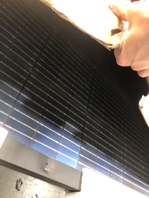 Photo 2 of JJN Bifacial 200 Watt Solar Panels 12V 10BB Monocrystalline Solar Panel High Efficiency Solar Module for RV Home Battery Charging Farm Trailer Camper Marine Off Grid System Single Piece 200W Single Piece