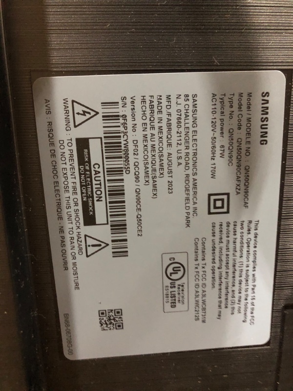 Photo 4 of SAMSUNG 50-Inch Class Neo QLED 4K QN90C Series Neo Quantum HDR, Dolby Atmos, Object Tracking Sound Lite, Anti-Glare, Gaming Hub, Q-Symphony, Smart TV with Alexa Built-in (QN50QN90C, 2023 Model)
