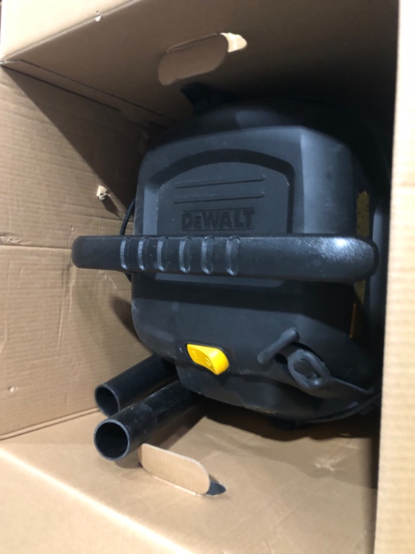 Photo 3 of *parts* *see clerk notes* DEWALT Stealthsonic Quiet 12-Gal 5.5-HP Corded Wet/Dry Shop Vac