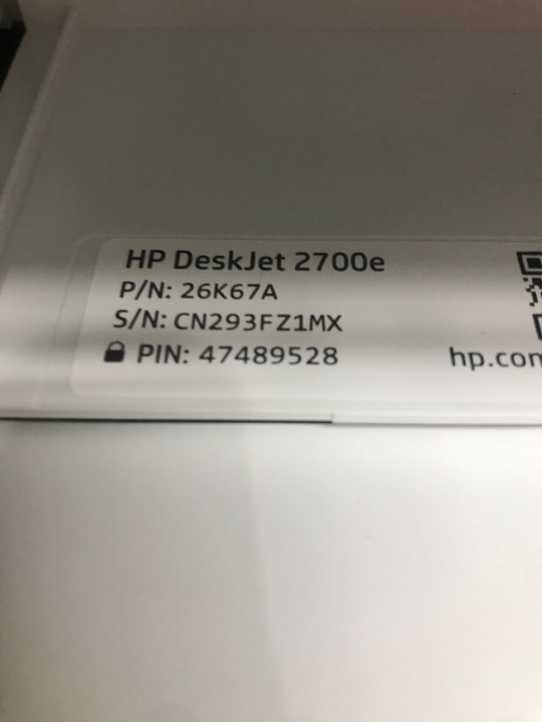 Photo 3 of PARTS ONLY/ SEE NOTES*****
HP DeskJet 2755e Wireless Color All-in-One Printer