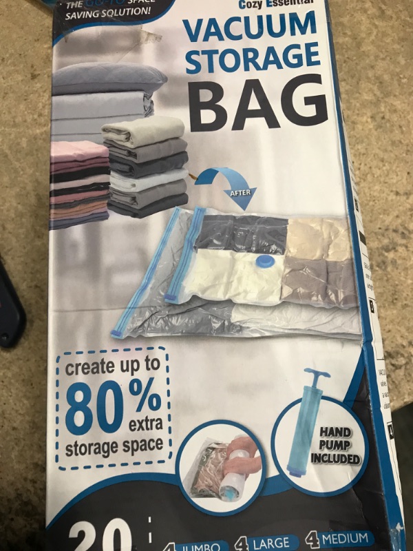 Photo 2 of 20 Pack Vacuum Storage Bags