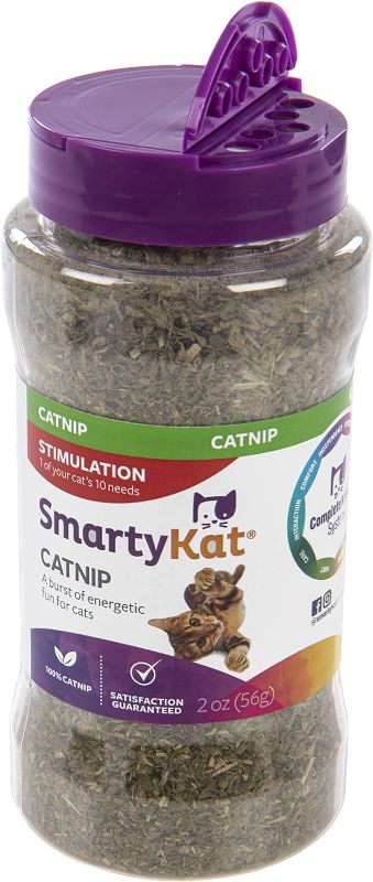 Photo 1 of 
SmartyKat Catnip for Cats & Kittens, Shaker Canister - 2 Ounces