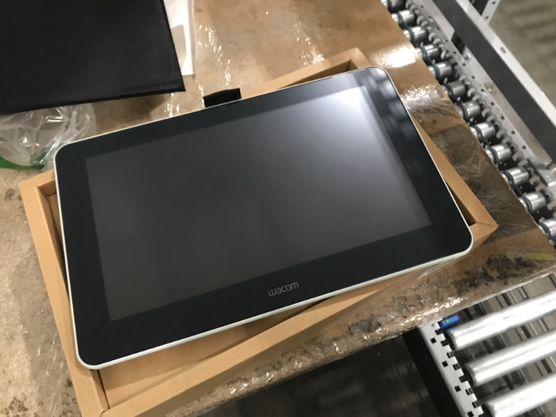 Photo 2 of (PARTS ONLY/NO REFUNDS) Wacom One Drawing Tablet with Screen, 13.3 inch Pen Display & Drawing Glove, Two-Finger Artist Glove 