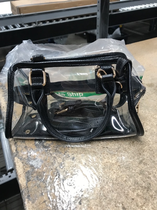 Photo 1 of Clear Hand Purse with Strap 