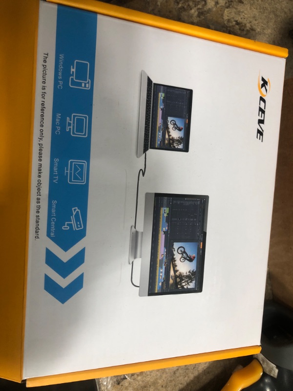 Photo 1 of KCEVE, USB 3.0 KVM Switch HDMI Dual Monitor?USB HDMI Extended Display Switcher for 2 Computers 2 Monitors and 4 USB 3.0 Ports,with Simulation EDID?NAWEN KVM Switch HDMI Support 4K@60Hz 2K@144Hz
