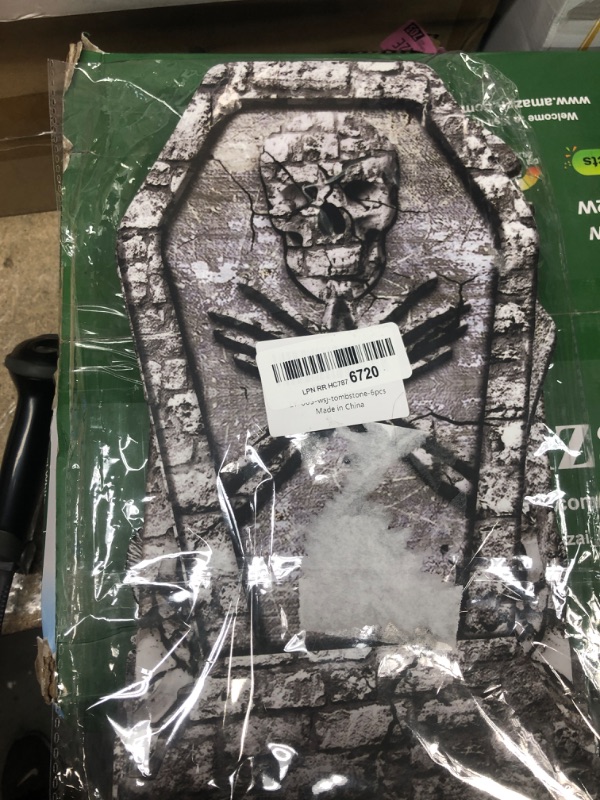 Photo 1 of HALLOWEEN DECOR HEADSTONES 
