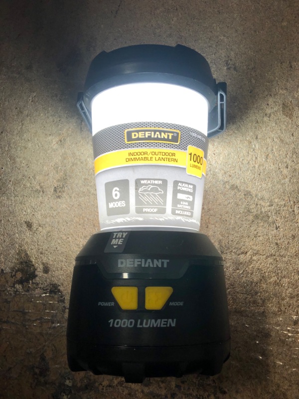 Photo 2 of 1000 Lumen Dimmable Weatherproof LED Lantern
