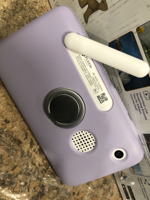 Photo 1 of Hubble Nursery Pal Touch Twin 5" Smart Baby Monitor with Camera and Audio, WiFi Baby Camera Monitor with Flexible Wall Mount; Pan Tilt Zoom; 2Way Talk, Interactive Smart HD Monitor & Smartphone App 2 Cam – New Touch