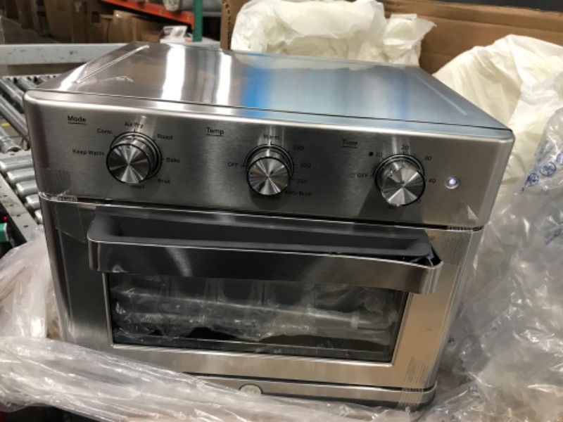 Photo 1 of **PARTS ONLY DOES NOT FUNCTION***
GE Mechanical Air Fryer Toaster Oven 