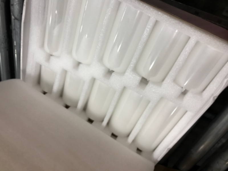 Photo 1 of White Flameless Candles Set 10 Pack Flicker LED Candles with Remote Realistic Real Wax Candles Flat Top Flameless Pillar Candles LED Battery Fireplace Pillar for Festival Decor D 3" H 4" 5" 6" 7" 8"