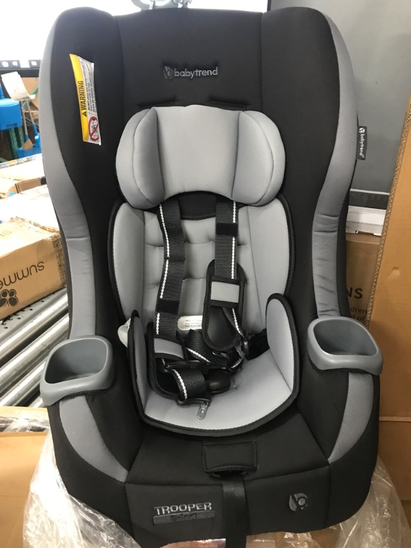 Photo 2 of Baby Trend Trooper 3-in-1 Convertible Car Seat, Dash Black