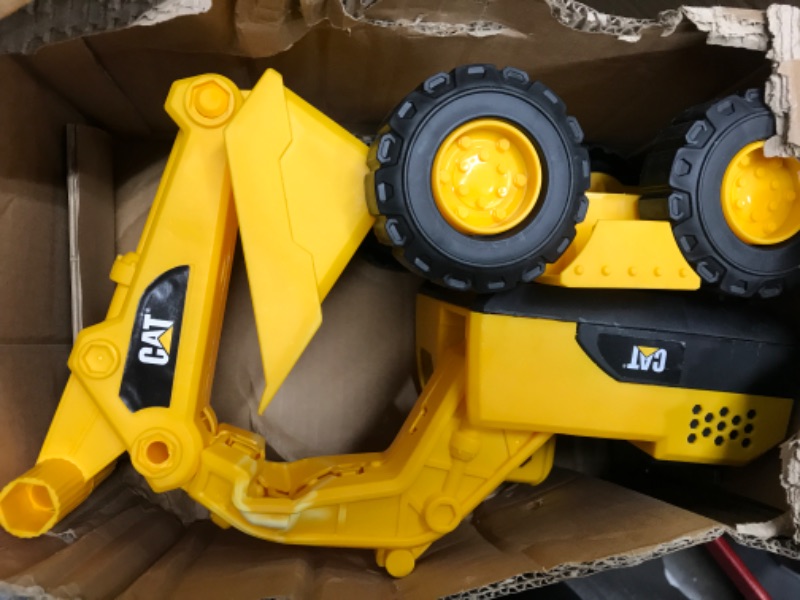 Photo 2 of Cat Construction 15" Toy Excavator , Yellow