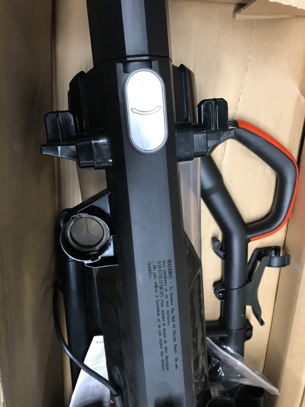 Photo 7 of ***USED - MISSING PARTS - UNTESTED - SEE COMMENTS***
Eureka PowerSpeed Lightweight Powerful Upright Vacuum Cleaner for Carpet and Hard Floor, Turbo Spotlight with Pet Tool, Orange Orange PowerSpeed Turbo-LED