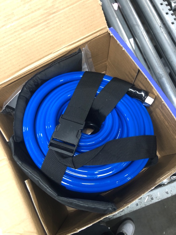 Photo 2 of Bipeoo 100FT 30FT 50FT Heated Water Hose for Rv,-45 ? Antifreeze Drinking Garden Water Hose with Energy Saving Thermostat?1/2" Inner Diameter Rv Accessories-Lead and BPA Free