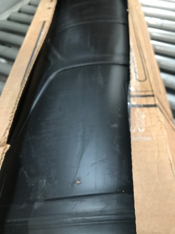 Photo 2 of SMARTLINER All Weather Custom Fit Cargo Liner Trunk Floor Mat Black Compatible with 2019-2020 Hyundai Santa Fe 5 Passenger Models