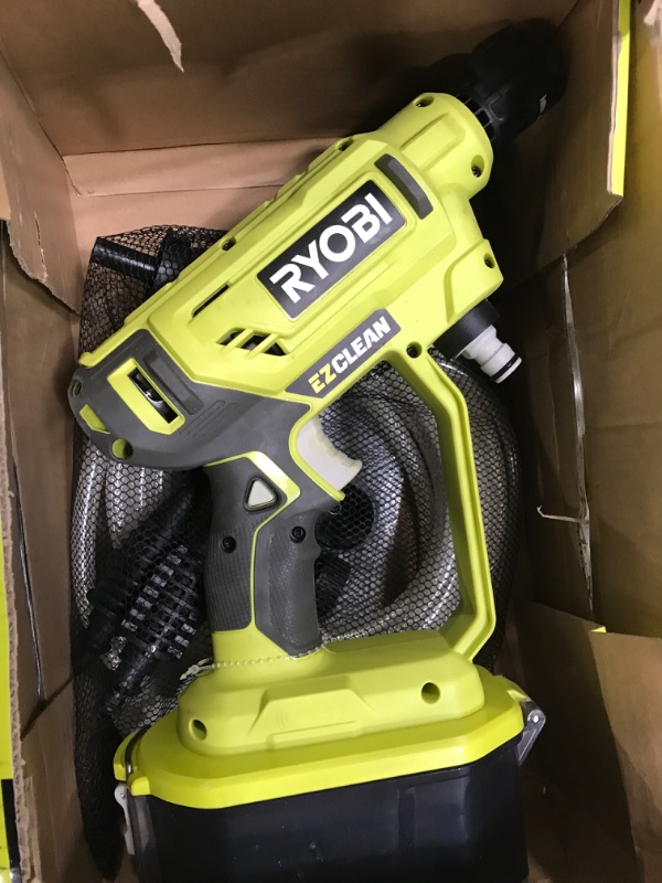 Photo 3 of ***NO BATTERY - UNABLE TO TEST***
RYOBI RY120350 ONE+ 18-Volt 320 PSI 0.8 GPM Cold Water Cordless Power Cleaner (Tool Only)