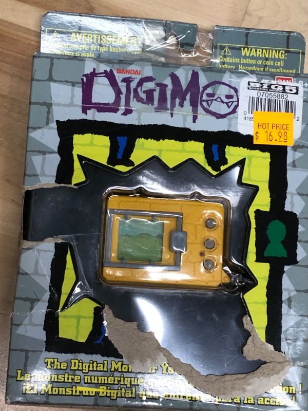 Photo 2 of Bandai Original Digimon Digivice Virtual Pet Monster - Yellow Original Digimon Yellow