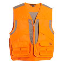 Photo 1 of  SJK BLAZE ORANGE VEST REFLECTIVE SPORTSMAN DELUXE SIZE XL