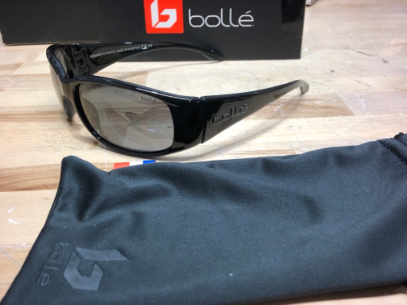 Photo 2 of Bolle Keelback Sunglasses, TNS, Shiny Black, 11899
