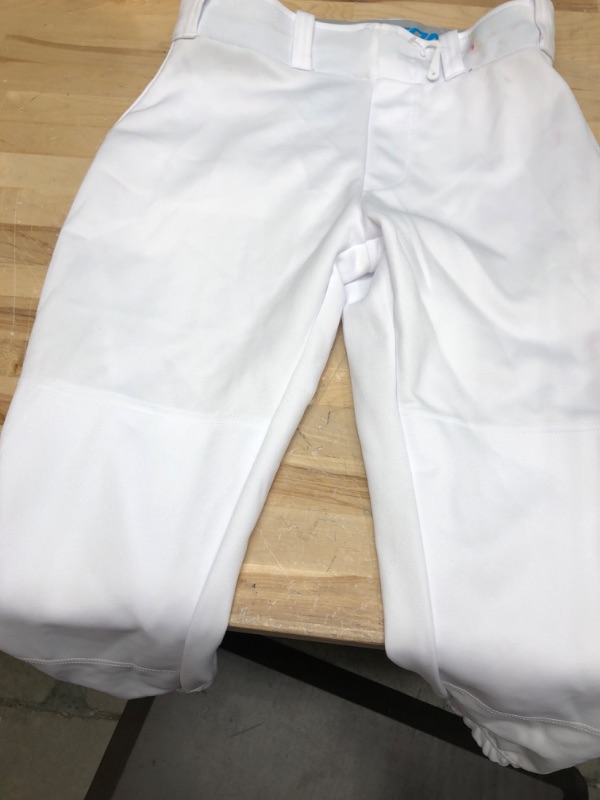 Photo 2 of EASTON SMALL WHITE PANTS BASEBALL 