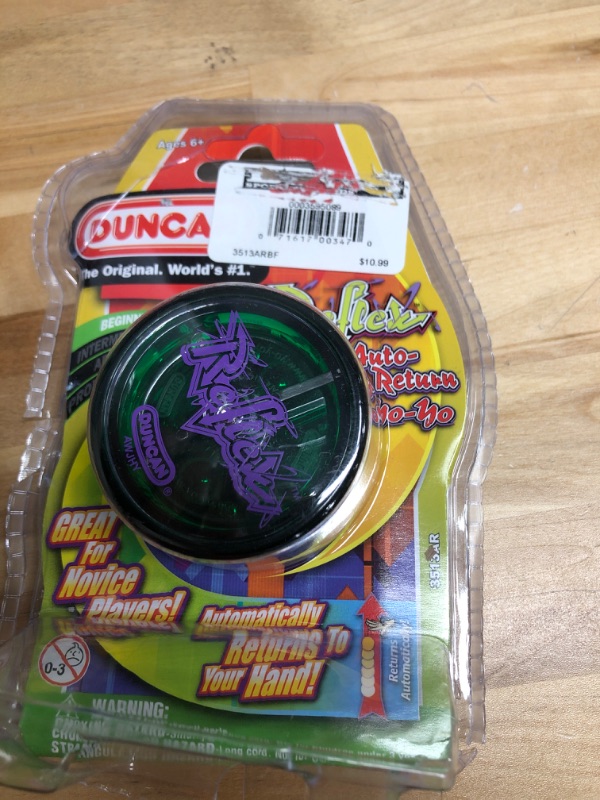 Photo 2 of Duncan Toys Reflex Auto Return Yo-Yo, Beginner String Trick Yo-Yo, 1 Yo-Yo, Mystery Color Colors May Vary Yo-Yo ***this is one yoyo***