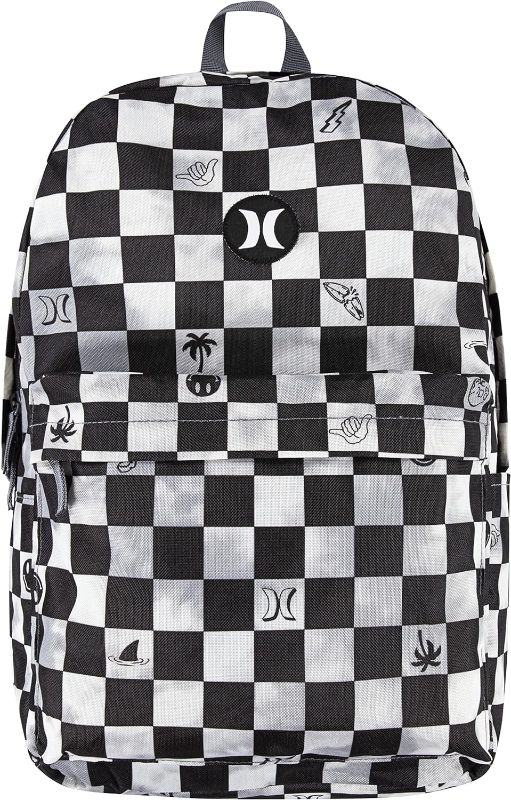 Photo 1 of Hurley Unisex-Adults One and Only Classic Backpack, Black/Cool Grey, L
