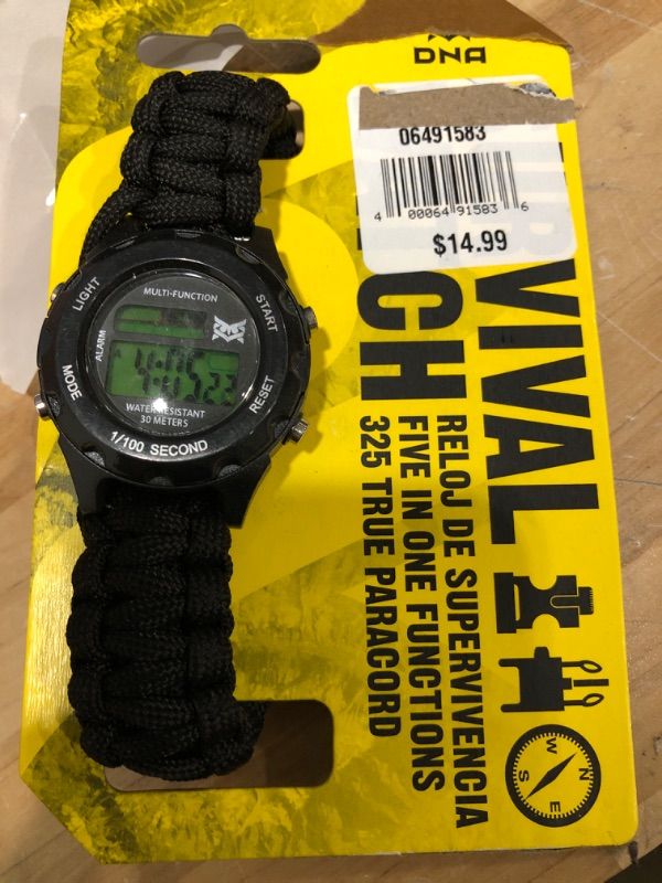 Photo 2 of DNA Adults' Survival Watch - Camping Accessories at Academy Sports
